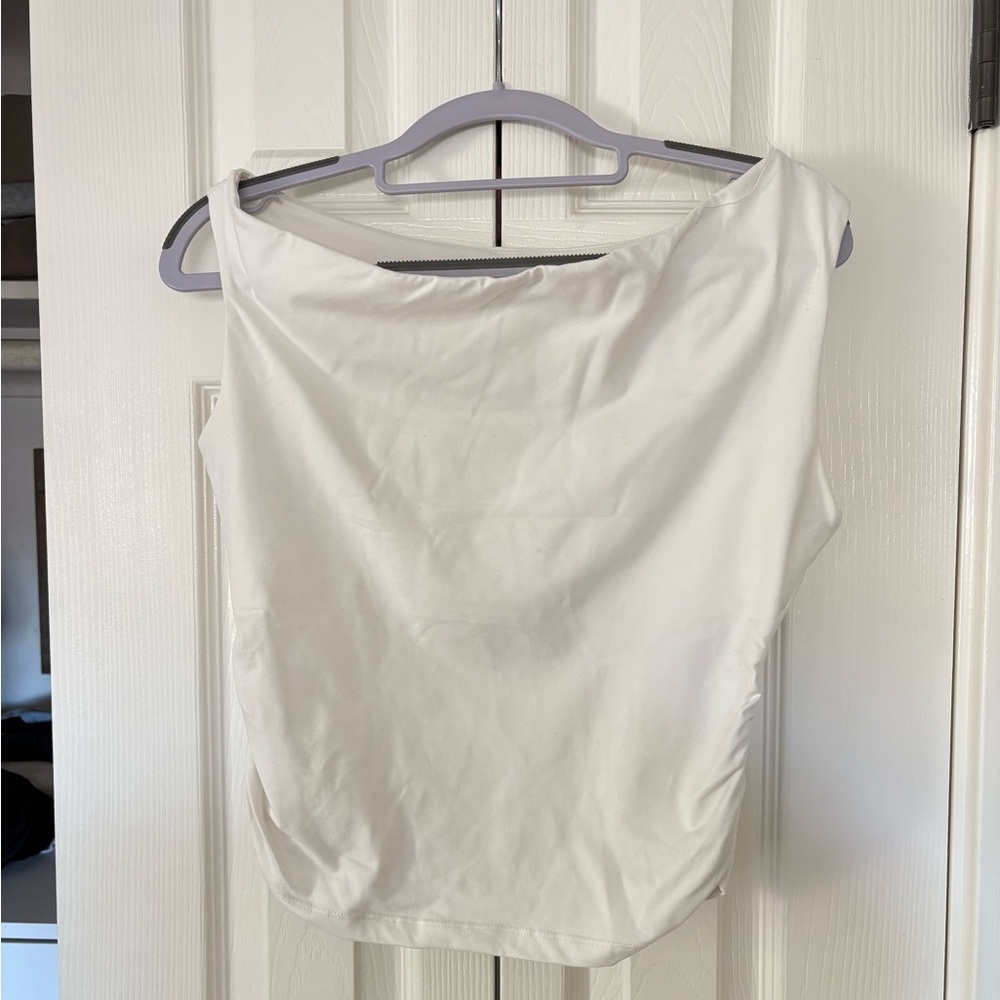 White Off The Shoulder Top